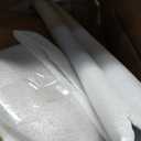 Benjara Vera 31 Inch Swivel Barstool Chair, Curved Open Back, Walnut, Brown, Gray and Black