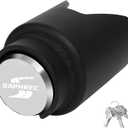 SaphRec Upgraded Trailer Lock, Fits 2 Inch Coupler Heavy Duty Anti-Theft Trailer Hitch Lock, Accessories for RV/ Boat/ Trailer/ Pickup Model 2025