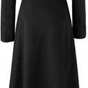 Womens Victorian Trench Coat Double Breasted Long Jacket Medieval Vintage Windbreaker Overcoat, XXL