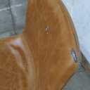 Flash Furniture Light Brown 24.0-in H Counter height Metal Bar Stool 