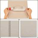 20 Pcs Book Board, Binders Board Chipboard Designer Bookboard Kraft Heavy Duty Chipboard Sheets Bookbinding Supplies for Book Binding Cover (Gray, 12 x 12 Inch 70PT)