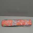 FunStick 17.5x354 Floral Wallpaper Peel and Stick Vintage Burnt Orange Wallpaper Stick and Peel Orange Floral Contact Paper for Cabinets Walls Renter Friendly Flower Wallpapers for Girls Kids Bedroom