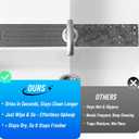 Faucet Mat for Kitchen Sink, Diatomite Stone Drying Mat & Sink Protector, Prevent Moisture, Quick-Dry Splash Guard for Kitchen & Bathroom Counter, Dark Grey, 23.6" x 3.9"