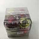 Poen 8 Pcs 4" Christmas Ball Ornaments Christmas Tree Hanging Decorations Xmas Plastic Shatterproof Colorful Ornaments Set with Rope for Holiday Party ...