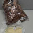 RUDONG M 100 Pcs Chocolate Brown Satin Napkins and Napkin Rings Set, 17 x 17 Inch Square Cloth Napkins Set of 50, Silky Soft Table Napkins Bulk for Weddings, Banquet, Parties Dinner Decoration