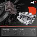 A-Premium Front Right Passenger Disc Brake Caliper with Bracket | Compatible with Ford Models - F-350 Super Duty/F-450 Super Duty 2011-2012, Corrosion-resistant, Direct-fit