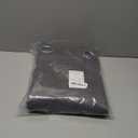 NICETOWN Grey Blackout Patio Sliding Door Curtains 84 inch Length, Grommet Room Divider Thermal Insulated Curtain Drapes for French Door/Living Room (Gray, W100 x L84, 1 Panel)