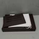 Yirilan Bathtub Trays for Tub,Bath Tray, Foldable Bathtub Caddy,Brown