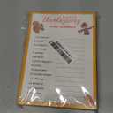 30 Players Thanksgiving Games for Family Party Adults Office Large Groups, Words Pictionary Game, Guesstures Games, Word Scramble Game Fall Classroom Activities with Answer Key (Thanksgiving A)