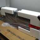 MXV 70" Fireplace TV Stand, Modern Entertainment Center & 36 Inch Electric Fireplace with Remote Control, LED Light, Fire Place Tv Stand for Living Room for TVs up to 80", Black + Black