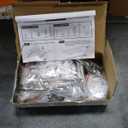 4 Pack - 10 inch Black Hidden L Shelf Bracket (1/5 Inch Thicked) Iron Shelf Brackets, Metal Shelf Bracket, 160 lb. Load Capacity ,DIY Shelving Hidden 90 Degree Right Angle Bracket Design