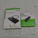 belkin USB-C Multimedia + Charge Adapter with BoostCharrge Dual Car Charger 42W