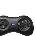 8Bitdo M30 2.4G Wireless Gamepad for Sega Genesis Mini and Mega Drive Mini and Switch with 6-Button Layout (Black)