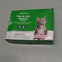 Amazon Basics Flea and Tick Topical Treatment for Cats (Over 1.5 Pounds), 6 Count (Previously Solimo)