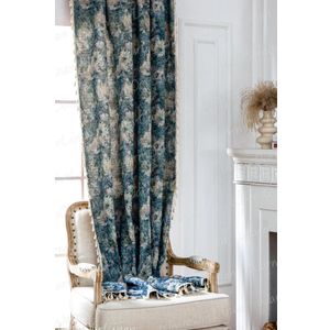 Boho Curtain, Linen Curtain Panel, Farmhouse Curtain, Countryside Style Drapery, Curtains for Living Room and Bedroom, Customize Size Boho Curtain, Linen Curtain Panel, Farmhouse Curtain, Countryside Style Drapery, Curtains for Living Room and Bedroom, Customize Size