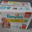 Pampers Sensitive Baby Wipes, Unscented, Fragrance Free, Clinically Proven, Water Based, Hypoallergenic, Multi-Use, Hand Wipes, 1344 Wipes Total (24X Flip-Top Packs)