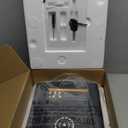 Biometric Smart Gun Safe with Wireless Charging for Phone&Watch, 3 Quick Access Stopbox with Fingerprint Backlit Keypad - Compact Bedside Drawer Safe with LED Light, 24/7 Digital Clock handgun safe (DEEP BLACK)