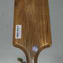 Samhita Acacia Wood Cutting Board, for Meat, Cheese, Bread, Vegetables & Fruits, with Grip Handle (15" x 7")