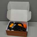 Rehabilitation Robot Gloves, Finger Exerciser for Stroke Recovery Hand Glove Equipment Hand Function Rehabilitation (Orange Right Hand M)