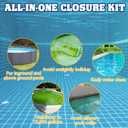 2 x Bondtech Pool Closing Kit, Pool Closing Kit for Above Ground and Inground Pools, 3 in 1 Pool Closing, Easy to Use Pool Winterizer, Up to 15,000 Gallon (16.9 oz)