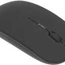 Mouse, Long Distance Portable Smart Optical Sensor 2.4Ghz Ergonomic for Computer (Black)