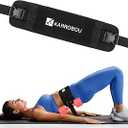 Exercise Hip Thrust Belt - KARROBOU Portable Band Adjustable Anti-Slip Exercise Bridge Belt for Dumbbells, Kettlebells, Plates, Hip Thruster for The Gym Home Workout