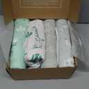 Premium 8-Pack Waterproof Baby Burp Cloths, Extra Large 13"X26" Soft Absorbent Burping Clothes for Newborns and Infants, Baby Shower Boys Girls (Cosmoadventure)