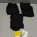 Wide Calf Compression Socks: Plus Size Compression Stockings for Men Women - Extra Large 20-30 mmHg Compression Hose Support for Travel Nurses Running Pregnancy 3 Pairs (Black)