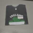 St Patricks Day Shirt Kids  Boys Girls Toddler Green T-Shirt Lucky Clover Ireland Shamrock Outfit 2T-8T (Black)