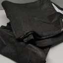 Heonay Clear Zippered Storage Bags Plastic Sweater Storage Bags with Zipper 6 Packs Clothing Organizer for Blankets Linen Sweater Bed Sheet Quilt Clothes Pillow (15.7 x 13.8 x 3.9 Inch, Black)