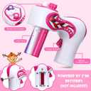 Lasnten Automatic Hair Braider Machine Electric Hair Braiding Tools DIY Styling Kit with Self Adhesive Gems and Jewelry Beads Salon Styling Tool Accessories for Women Makeup Vanity Set