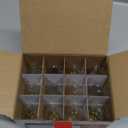 Hizashi E12 Candelabra LED Light Bulb 40 Watt 90+CRI Chandelier Light Bulbs Dimmable, B10 LED Candelabra Bulbs, 4W, 450LM 2700K Soft White, Candle Light Bulbs, UL Listed, 9 Pack