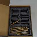 Metal Wall Hooks for Hanging,6 Coat Hooks Wall Mount,Heavy Duty Black Decorative Hooks for Cubicle Entryway,Bathroom Shower Hand Towel Hooks Hangers for Clothes Robe (Round)