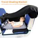 Airplane Blackout for Baby Airplane Blackout Blanket for Plane Sleep Pod Kids Travel Essentials Slumber Pod Blackout Tent for Pack and Airplane Blackout Cover Baby Travel Essentials for Flying