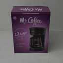 Mr. Coffee 12-Cup Switch Coffee Maker Black: Electric Drip Coffee Machine, 60 oz Capacity, Dishwasher-Safe Parts