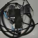 ApplianPar Rear Sliding Window Motor and Cable for Dodge Ram 1500 2500 3500 4500 5500 2010-2014