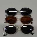 WOWSUN Trendy Oval Sunglasses for Women 2024 Retro Classic Shades UV400 Protection