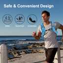 Weighted Vest, 6lb/8lb/12lb/16lb/20lb/25lb/30lb Weight Vest with Reflective Stripe, Weighted Vest for Men Women Workout Equipment for Strength Training, Running, Jogging, Fitness, Weight Loss (Blue with Bag, No Mesh Pocket)