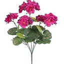 Real Touch Flowers, 2 Pcs 5.11" Pink Peonies Artificial Flowers with Stems, 25.60'' Fake Austin Roses Flowers with Long Stems for Bridal Bouquets Table Centerpiece Home Vase Decor (Pink)