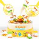 BLF FUN B.Duck Games for Kids Age 4-6, Board Games Bounce and Catch Duck Toys for Kids 4-8, Family Board Games for 5-7 Boys Girls, Birthday Gifts Christmas Party Games for Toddlers 3-5