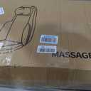 MAIBOLE Shiatsu Neck and Back Massager with Heat, Back Massager for Chair with 2 Detachable Interchangeable Massage Heads, Traveling Full Back Massage, Heated Vibration Seat, Gifts for Mom Dad