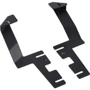 No-Drill A-Pillar Ditch Light Brackets for 2019-2026 RAM 1500, Bolt-On Hood Mount Kit for Off-Road LED Pod Lights, Easy Installation.