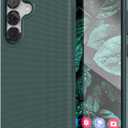 Crave Compatible with Samsung Galaxy S25 Case, Shockproof Protection Dual Layer Case for Samsung Galaxy S25 (6.2 inch) - Forest Green