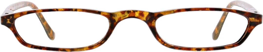 Peepers by PeeperSpecs Women's Skinny Mini Rectangular Reading Glasses, Tortoise, +3.00