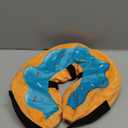 Grand Line Donut Inflatable Collar for Dogs and Cats, Soft Recovery Dog Cone After Surgery, Protective Pet Neck Cone for Small, Medium, Large Dogs, Not Block Vision (Blue, M)