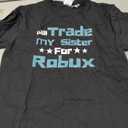 Child's Black T-shirt Size Large, Black