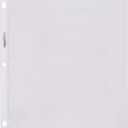 Amazon Basics Heavy Duty Non-Glare Sheet Protector for Documents, Clear, 100 Pack