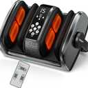 FSA Eligible HSA Items, Shiatsu Foot Massager for Neuropathy and Pain Relief, 3 Heat Therapy, 5 Intensity Deep Kneading, Rolling for Calf-Feet-Arm Relaxation, Plantar Fasciitis (Dark Gray)