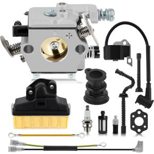 Carbhub Carburetor for Stihl 021 023 025 MS210 MS230 MS250 Chainsaw Carb with 1123 160 1650 Air Filter Ignition Coil Fuel Line Tune Up Kit Replace Walbro WT286
