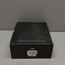 Milano Bathroom Accessories Set - 4 Piece Bathroom Accessory Set with Natural Mother of Pearl Shells - Decorative Bathroom Set Includes: Soap Dispenser, Toothbrush Holder, Tumbler and Soap Dish